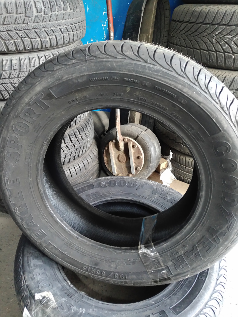 Літня гума GoodYear Eagle Sport 195/65/R15, або прощай Kumho! 3