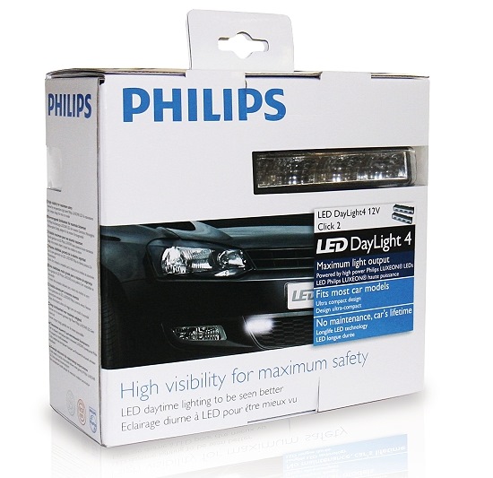 Hella micro DE, дубль 2; а також DRL Philips 12820WLEDX1 на 4 діоди. 5