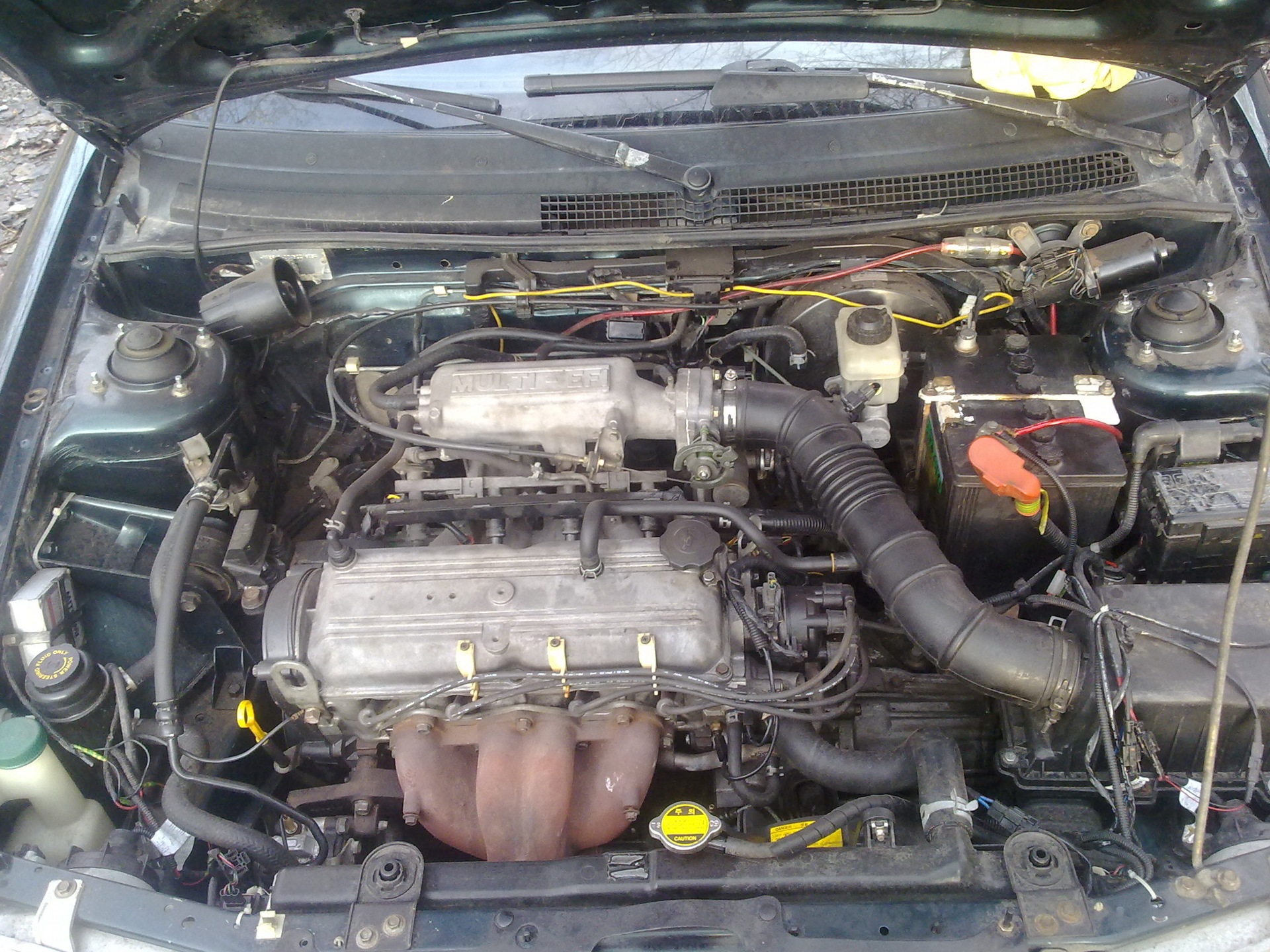 Major repairs of engine are produced 5