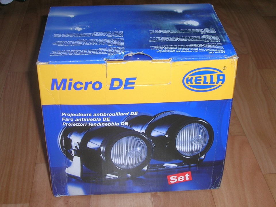Встановлення ПТФ Hella Micro DE 1