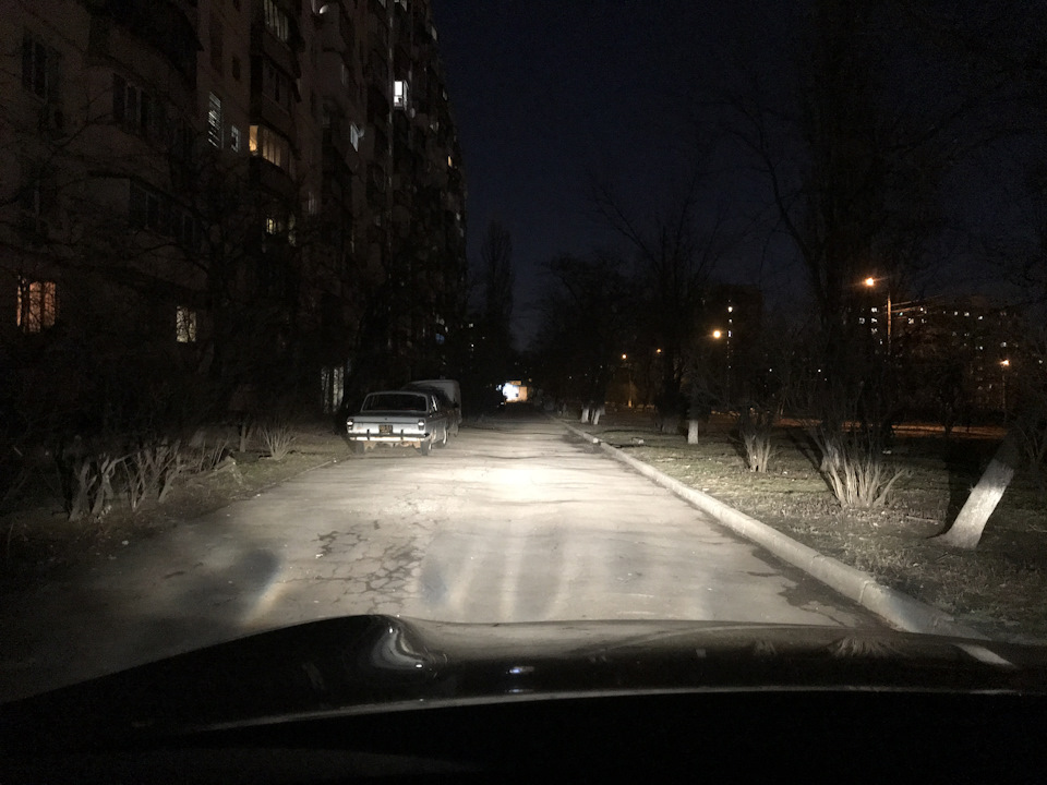 Заміна штатних лінз + установка ксенону 1