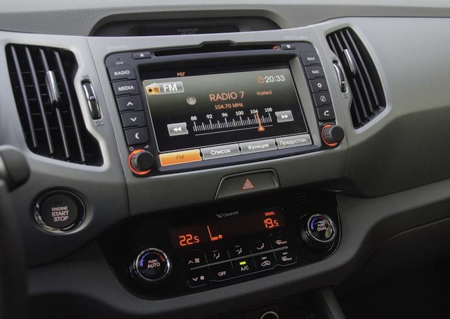 ремонт рідної магнітоли kia sorento 1