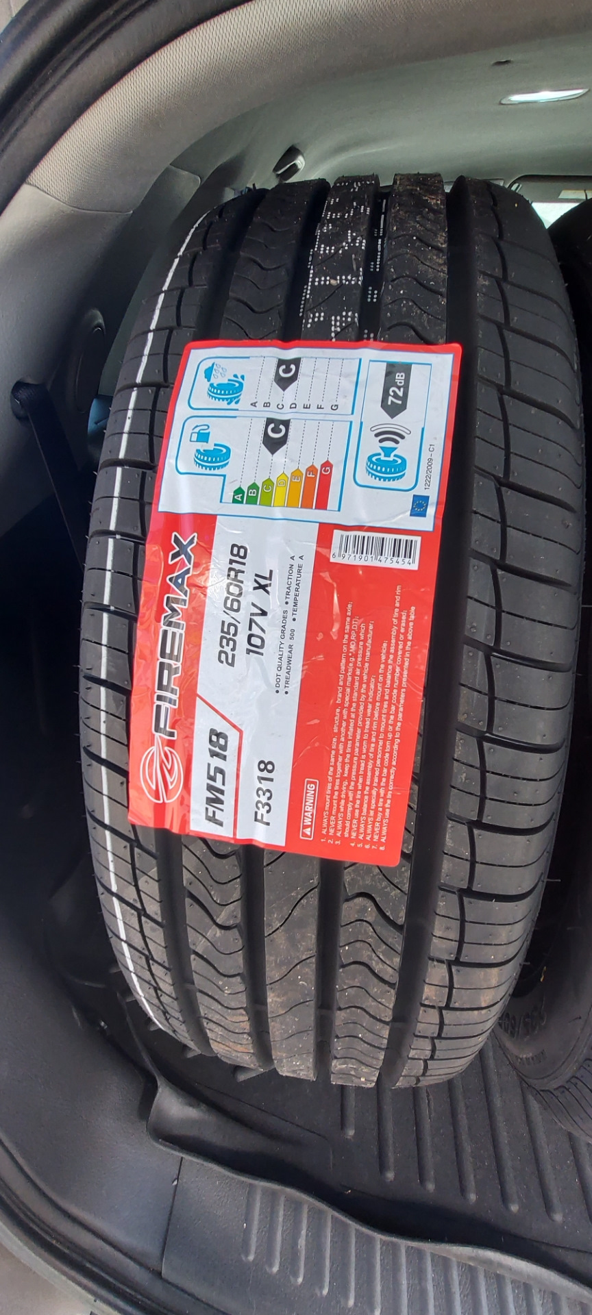 17. FIREMAX FM518 235/60R18 107V XL літо 3