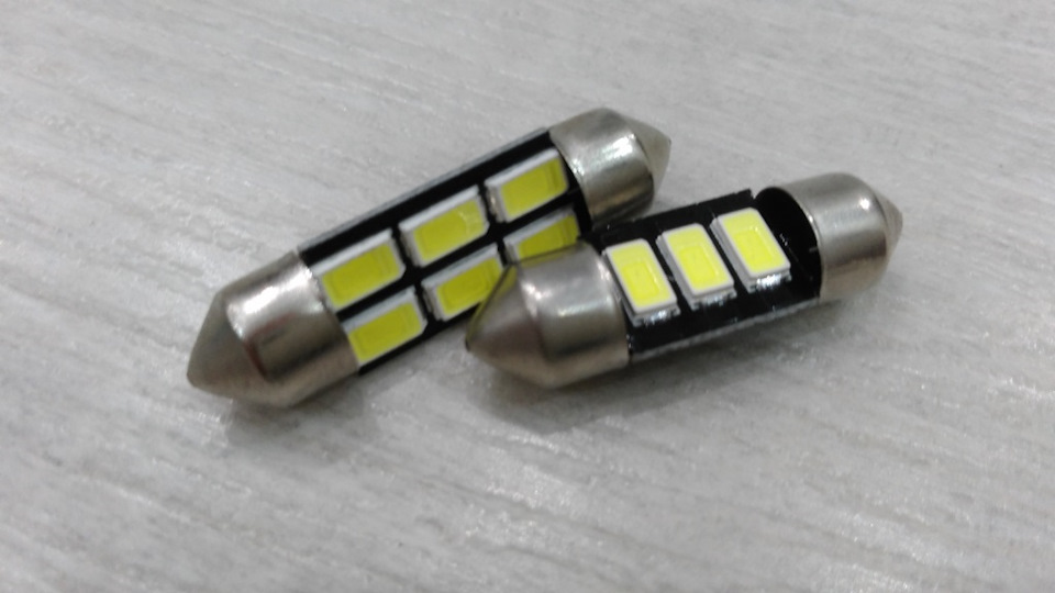 LED в салон + габарити 1