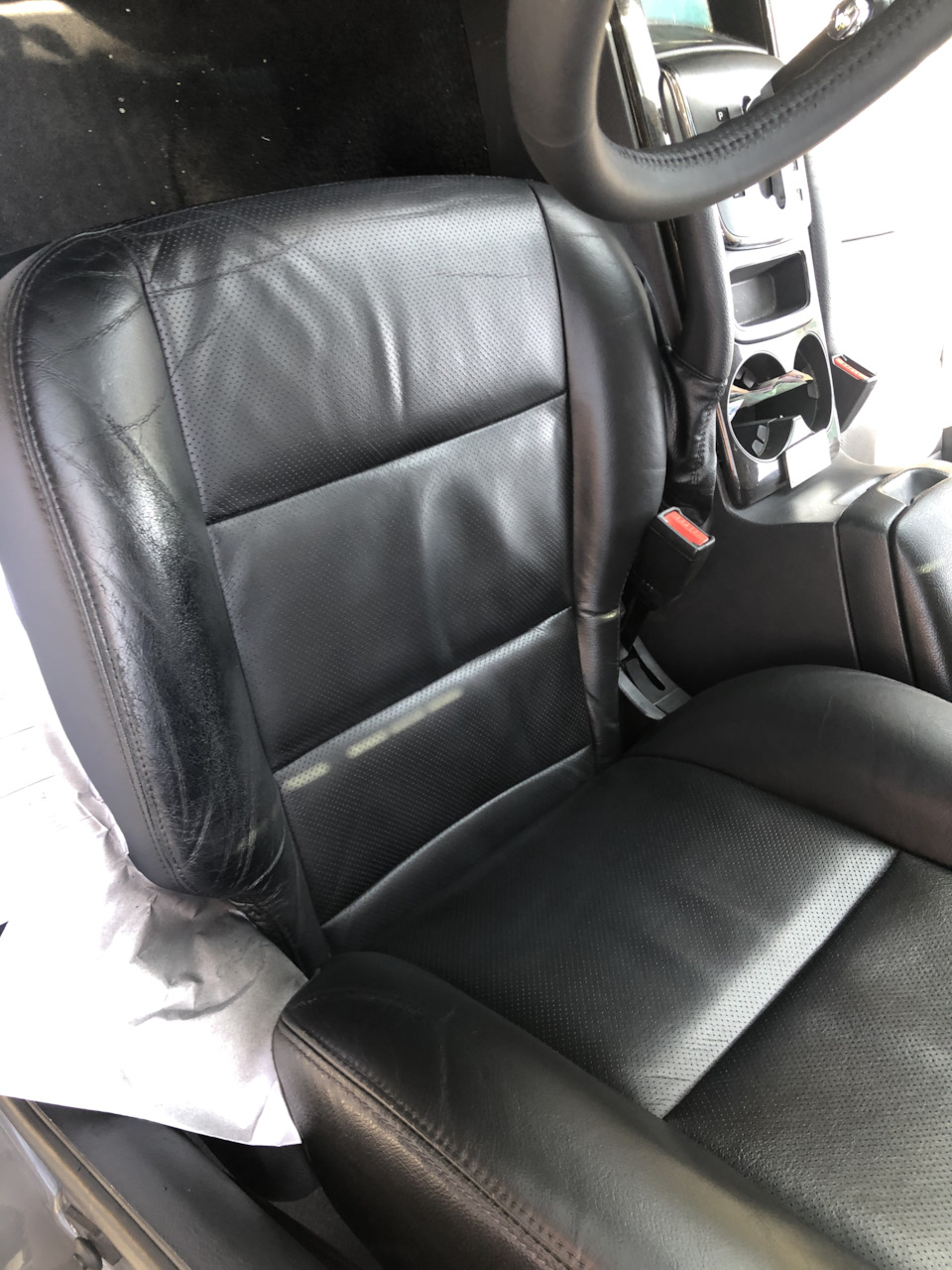 Відновлення сидінь Kia Sorento 4