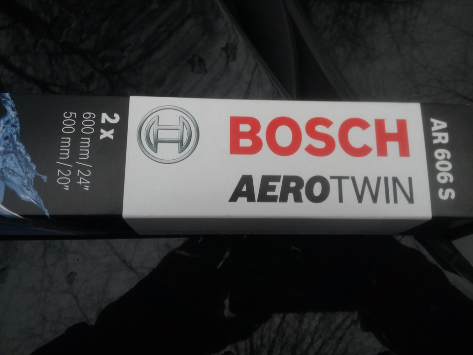Щітки склоочисника Bosch aero twin 4