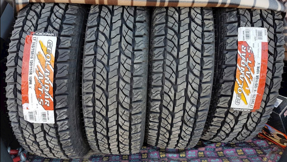 Yokohama Geolandar A/TS g012 LT 245/75 r16 2