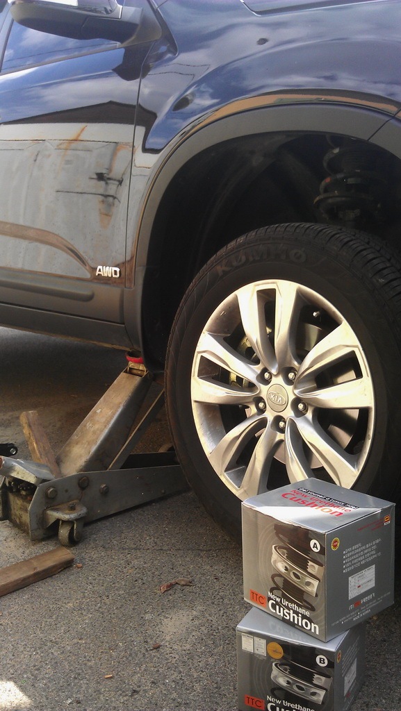 Подушки TTC в Kia Sorento New 4