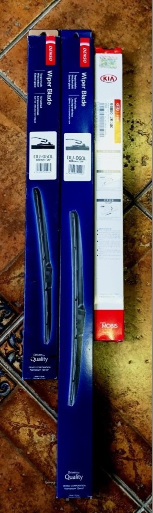Щітки склоочисника DENSO + KIA 2