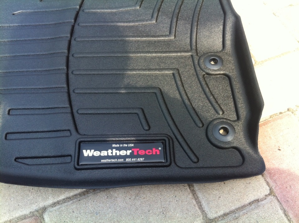_= WeatherTech Custom Fit Front FloorLiner =_ коротше килимки =) 1