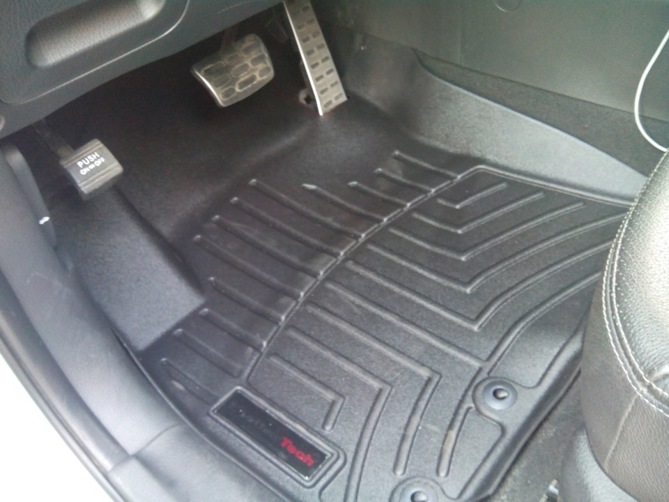 _= WeatherTech Custom Fit Front FloorLiner =_ коротше килимки =) 5