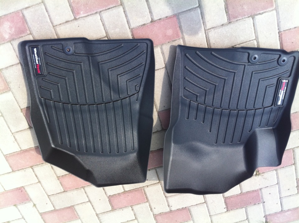 _= WeatherTech Custom Fit Front FloorLiner =_ коротше килимки =) 2