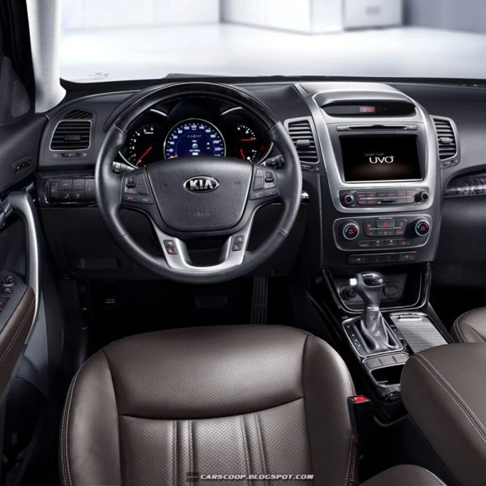 Sorento facelift. Interior