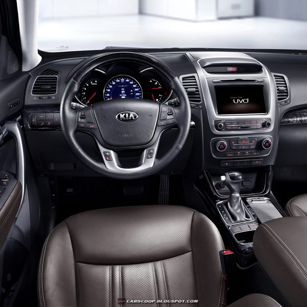 Sorento facelift. Interior 1