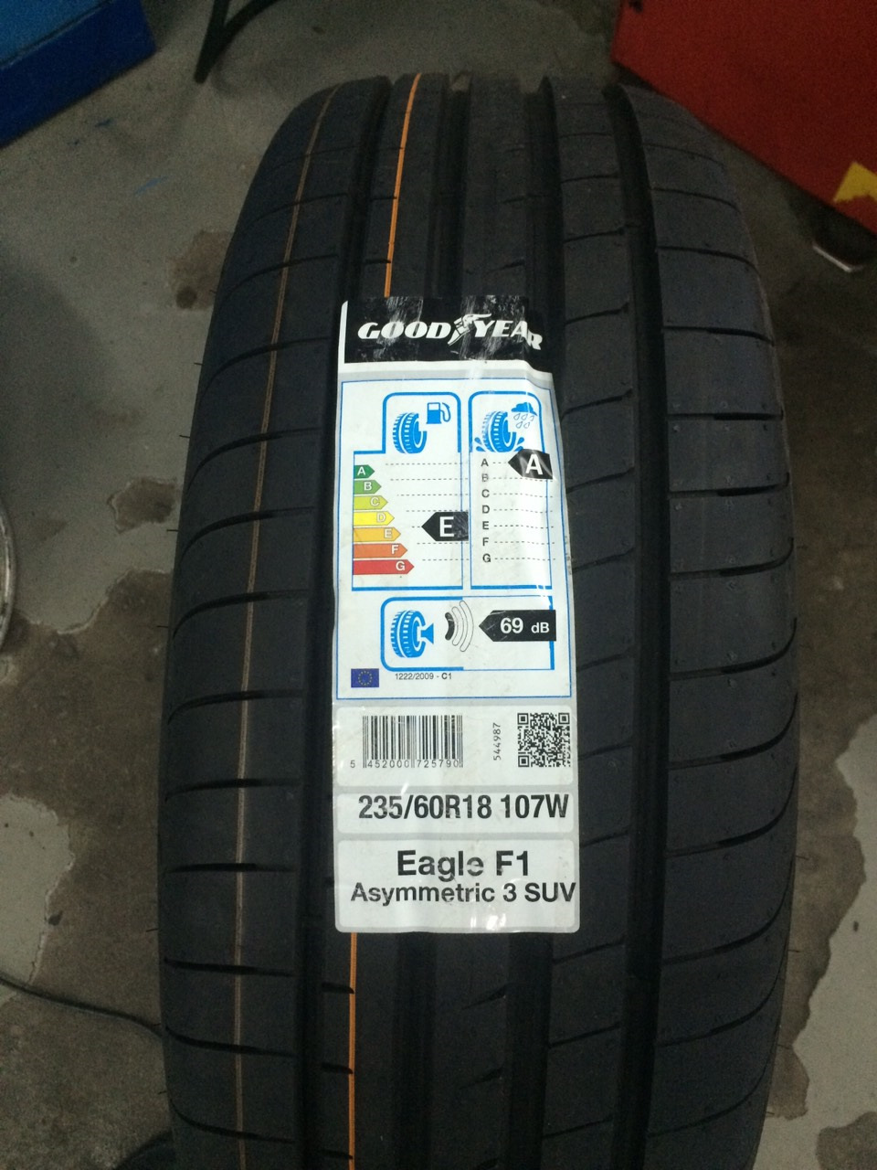 Шини Goodyear Eagle F1 Asymmetric 3 SUV 3