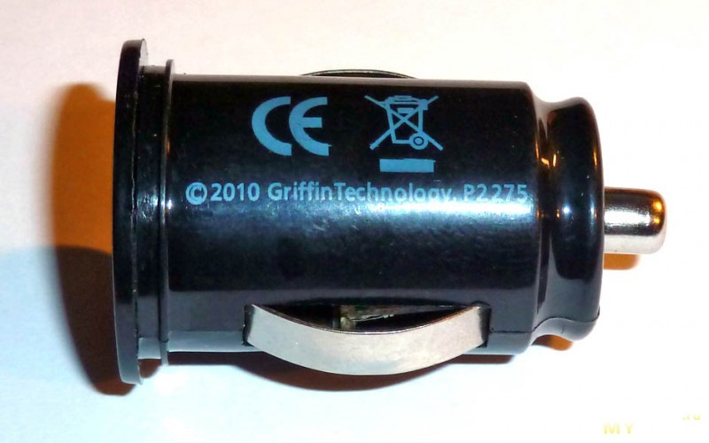 🔌📲 Авто зарядний адаптер GRIFFIN на 2 USB порти (2.1А загальна) 3