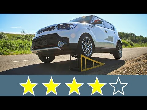 ESC test Kia Soul 2009 (Euro NCAP) 🏁 🚙💨💤 1
