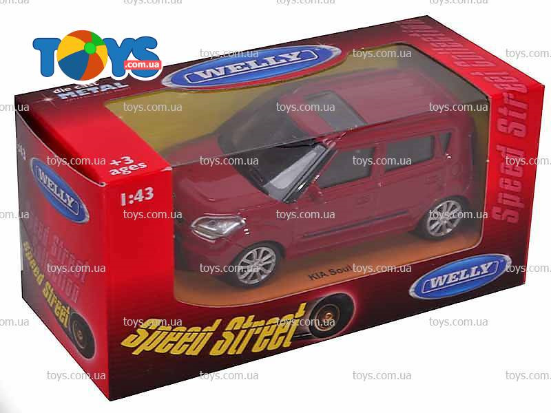 🚙 Моделька-іграшка KIA Soul 1:43 від Welly 2