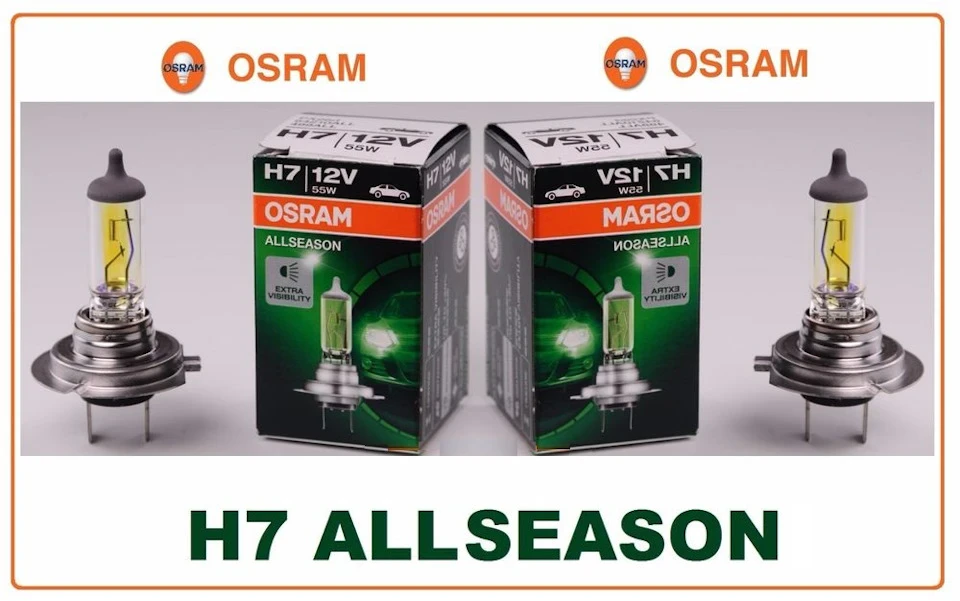OSRAM ALLSEASON H7 (64210ALL) VS Philips Ultinon LED