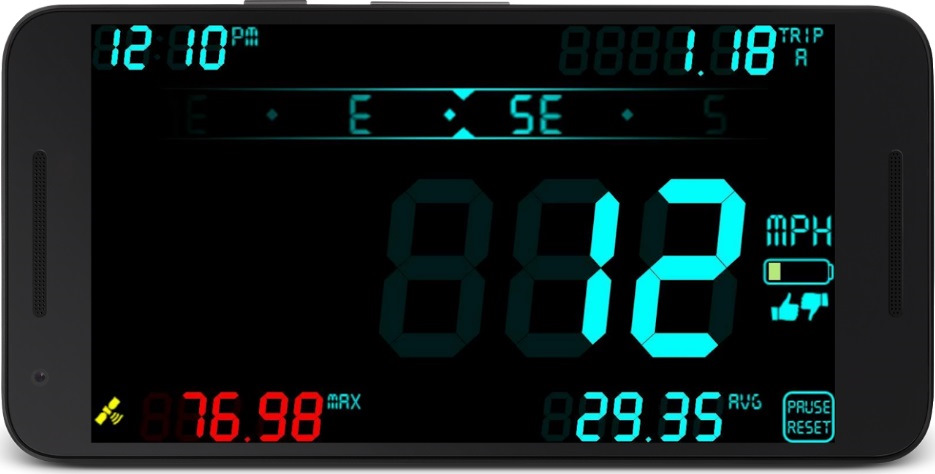 🚙💨💤Спідометр HUD на лобове + Кренометр авто, компас (для джиперів ) ⎋ 5