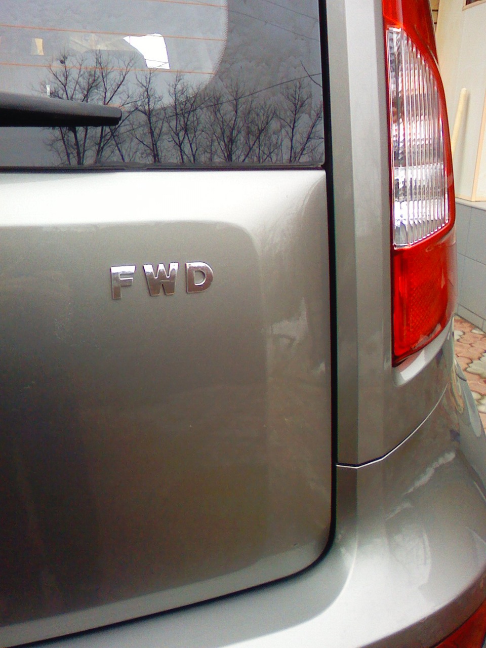 Хромовані літери FWD 4