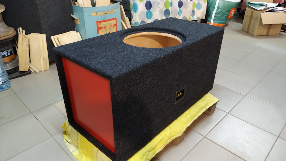 Марафети від карпету ... Готовий ящик під DD-3512. 3