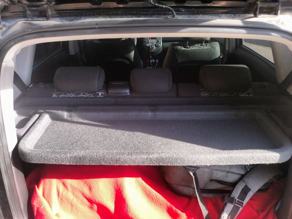 Задня полиця на KIA Soul_2 5