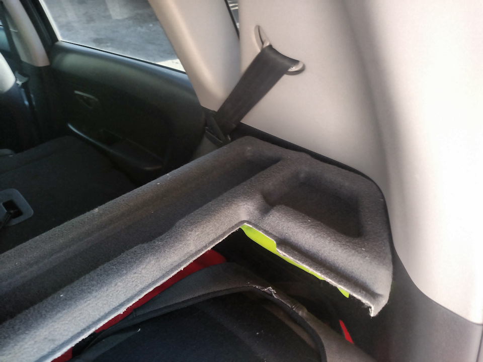 Задня полиця на KIA Soul_2 3
