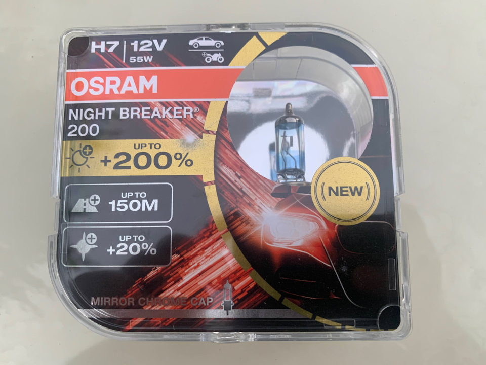 Лампи галогенні Osram Night Breaker 200 64210NB200 1