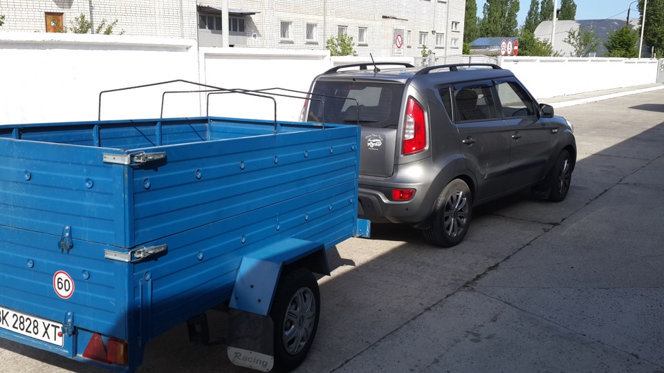 KIA Soul і причіп =) ( кардинальне збільшення багажника =)) 1