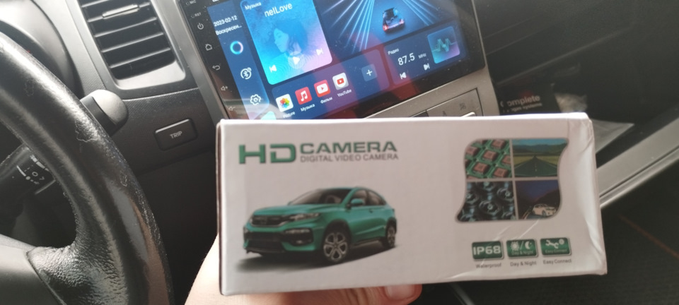Установка голови android та камери 3