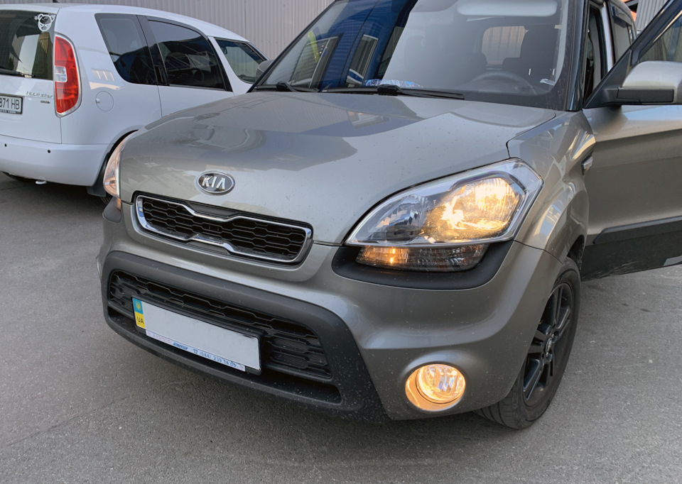 Установка передніх ПТФ, оригінального підрульового та автосвітла 5