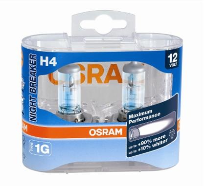 Штатні лампи Philips vs Osram Night Breaker 2