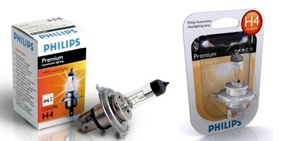Штатні лампи Philips vs Osram Night Breaker 1