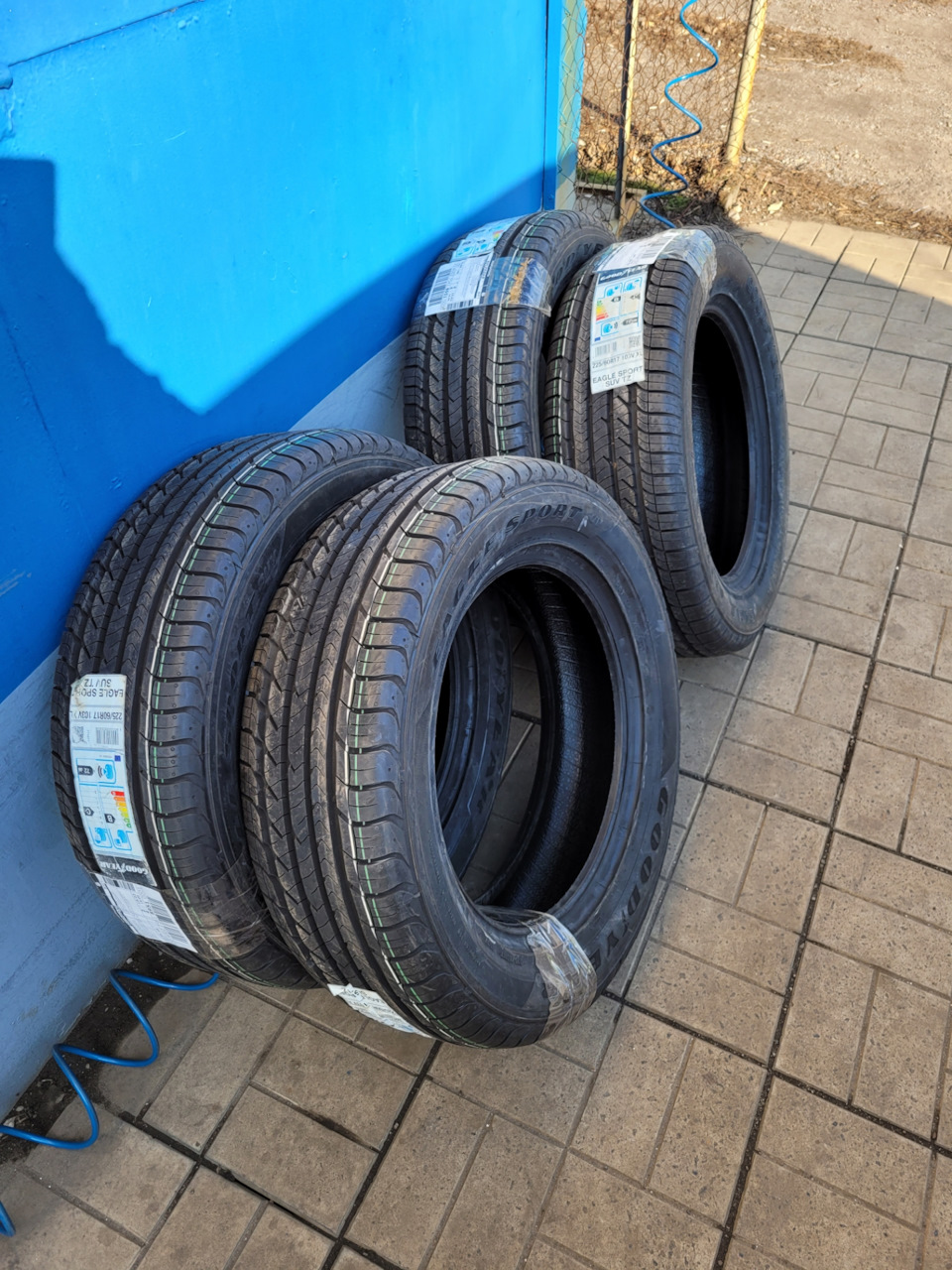 Встановлення літньої гуми Goodyear! 1