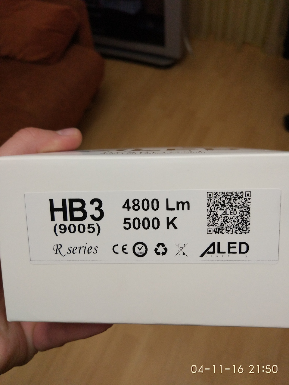 Світлодіодні лампи HB3 у фари 2