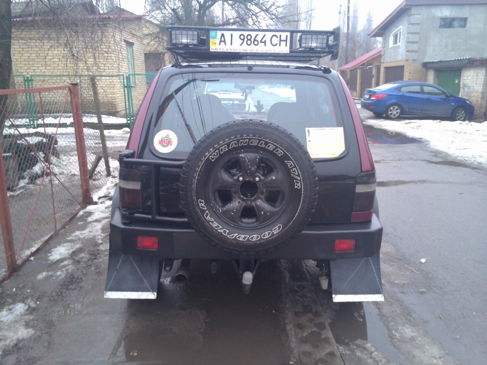задній силовий бампер 4