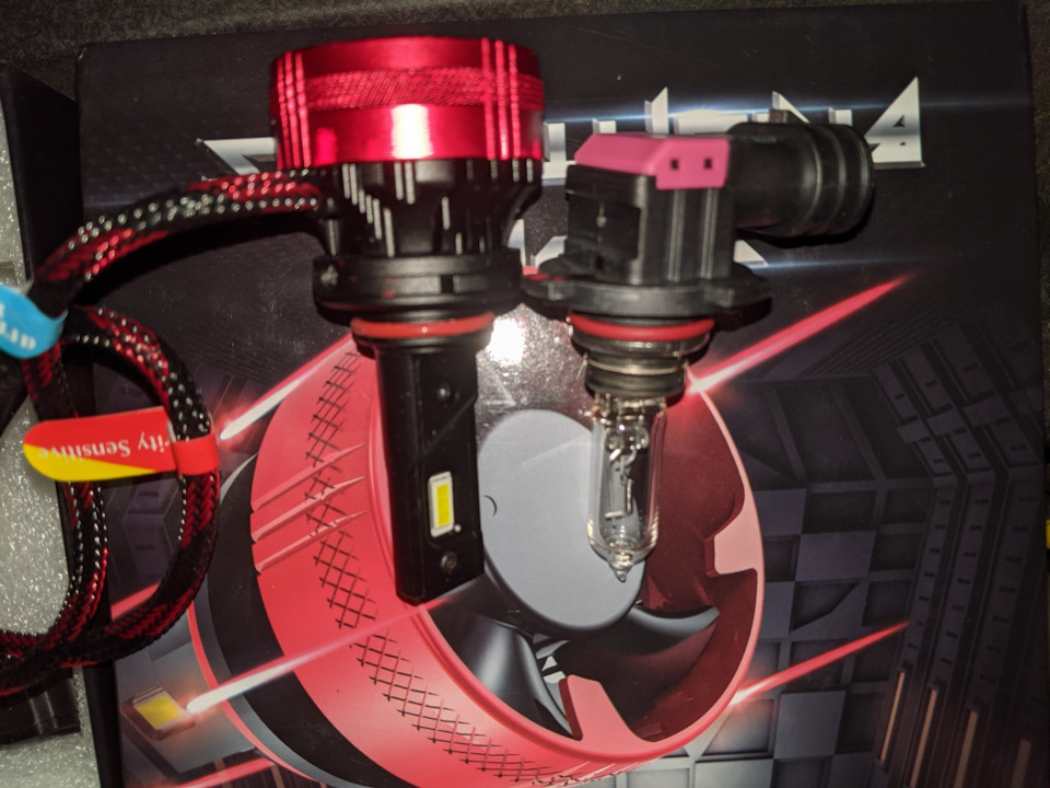 Led F5 9005/HB3 в лінзу 3