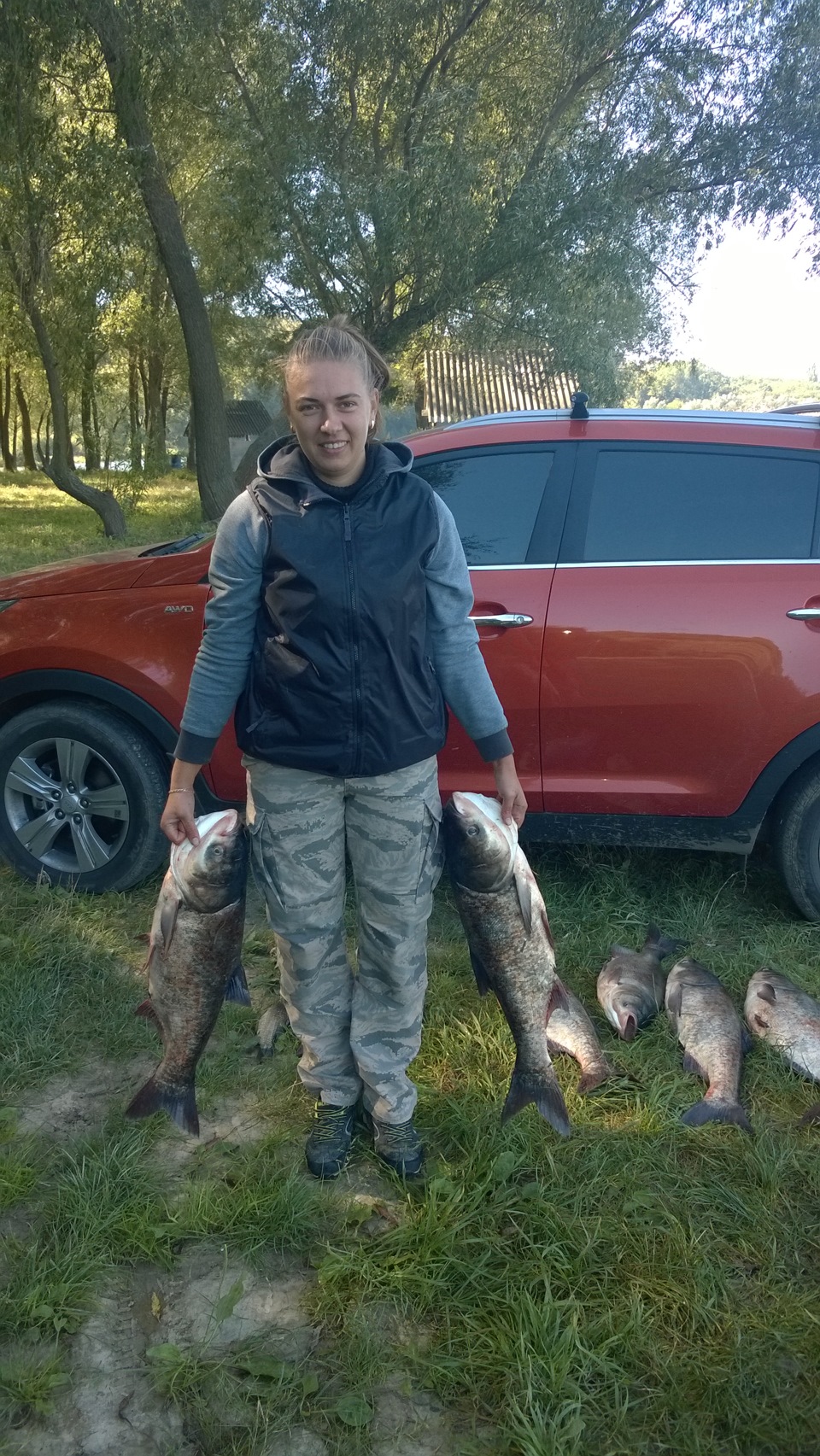 вирішили з дружиною провести вихідні на природі))) 5