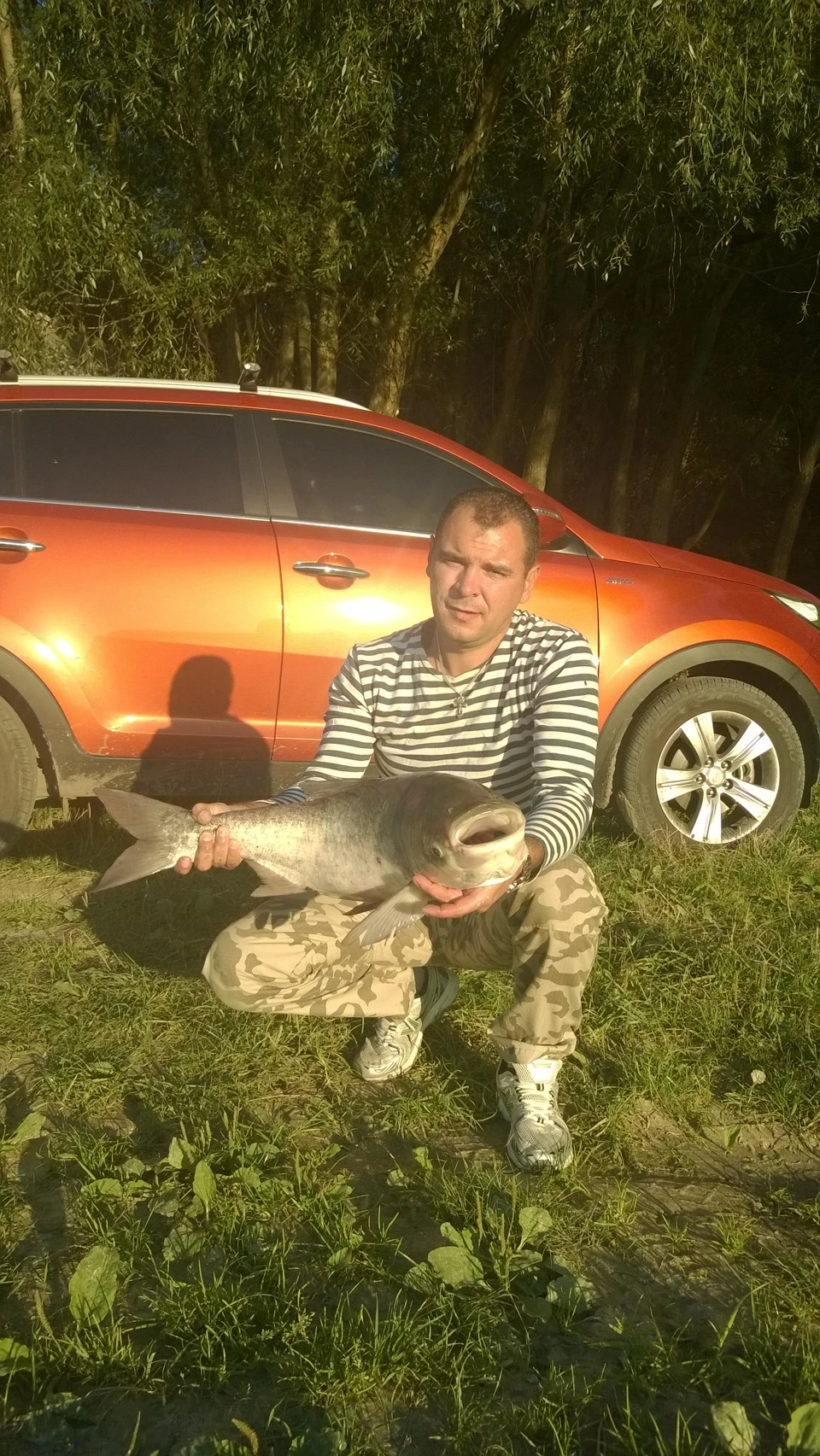 вирішили з дружиною провести вихідні на природі)))