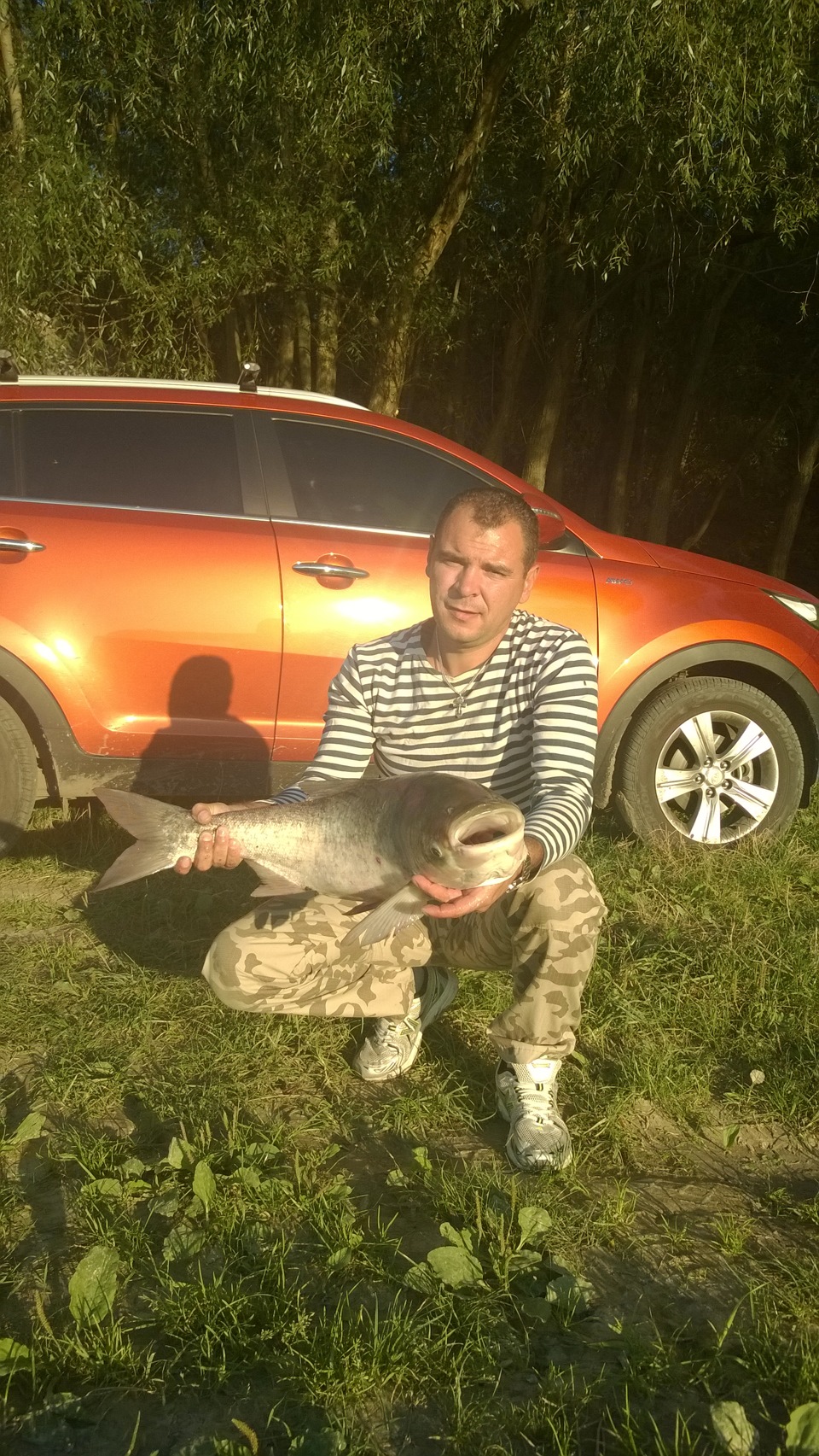 вирішили з дружиною провести вихідні на природі))) 1
