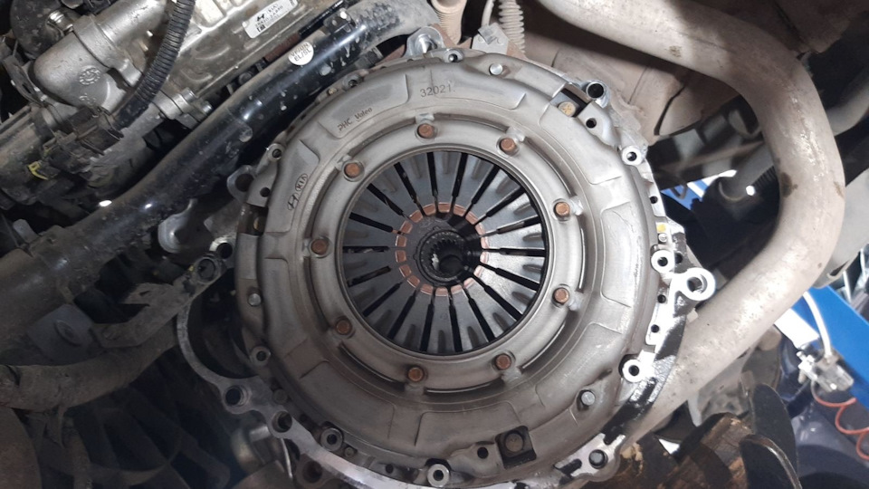 Зміна зчеплення Sportage 3g 1.7 crdi 1