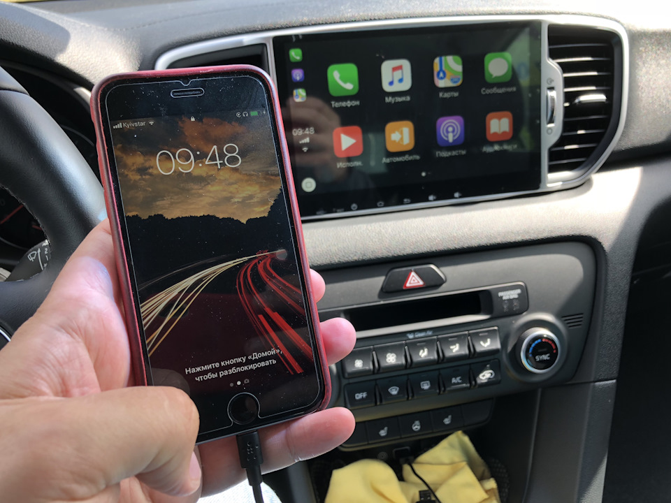 CarPlay на магнітолі RedPower 31174 IPS 2