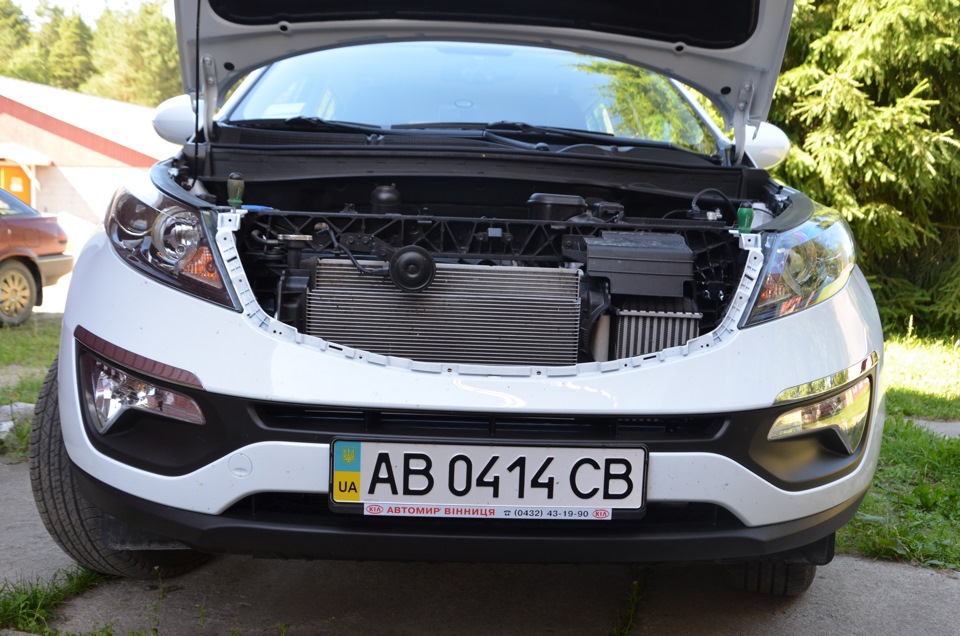 KIA Sportage 2014 F/L радіаторна москітна сітка 1