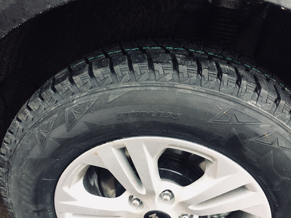Установка Bridgestone blizzak DM-V2. 5