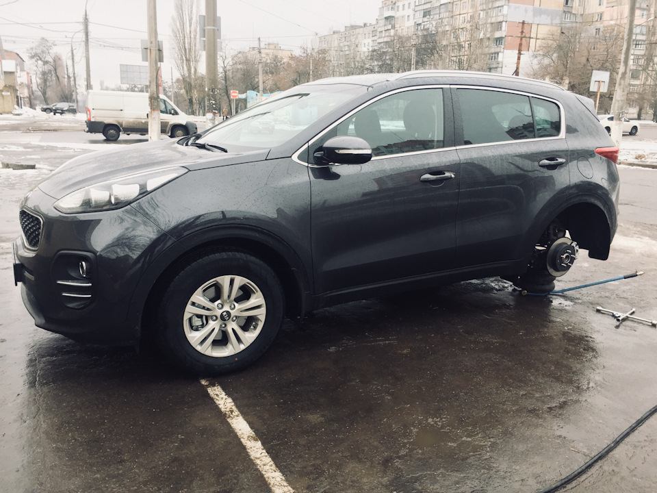 Установка Bridgestone blizzak DM-V2. 1