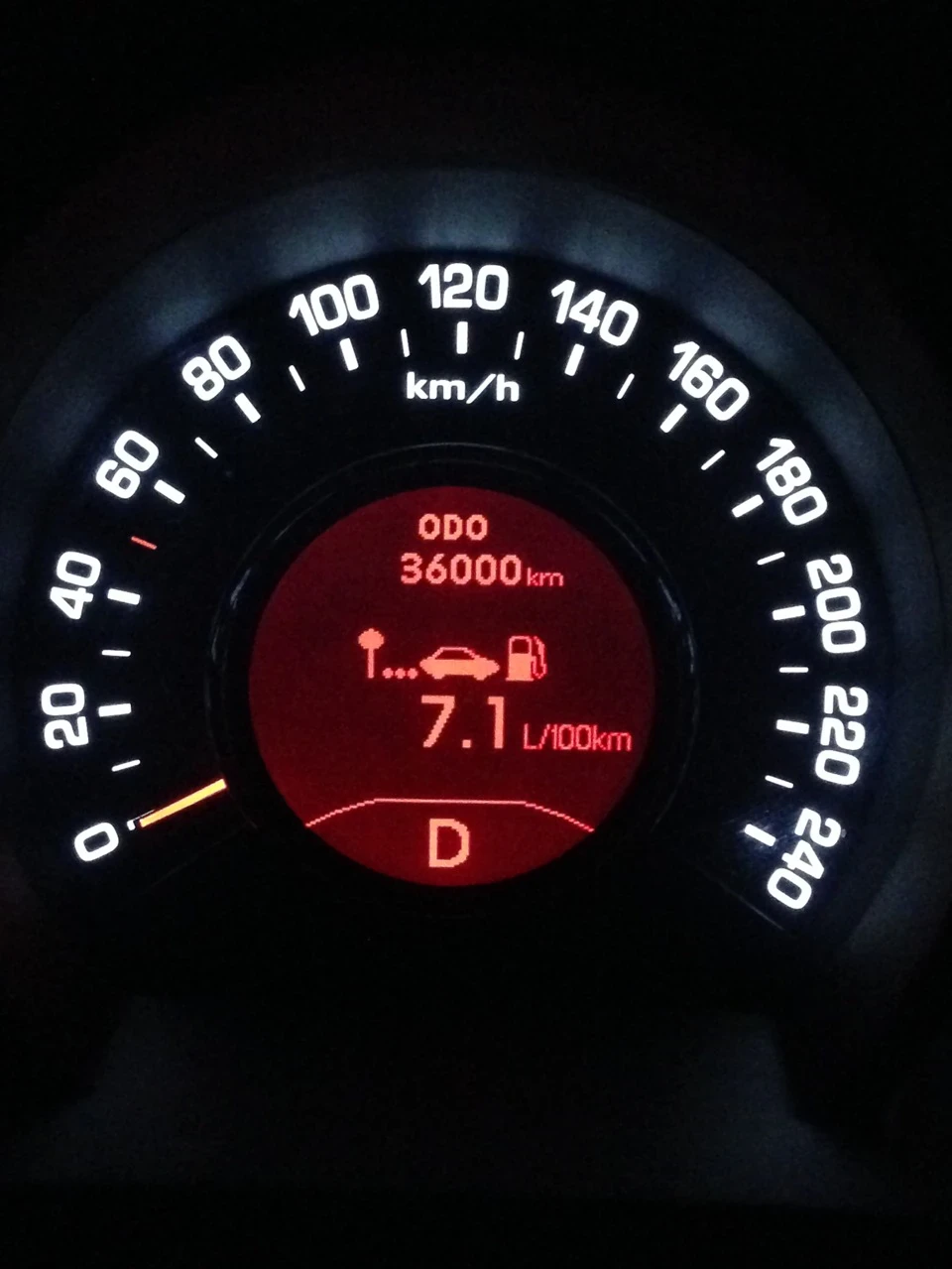 Пробіг 36000 км