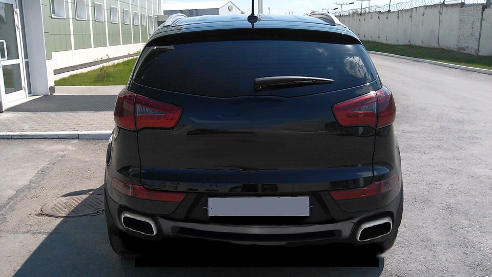 Тюнінг Kia Sportage в стилі Porsche Cayenne, Range Rover 5