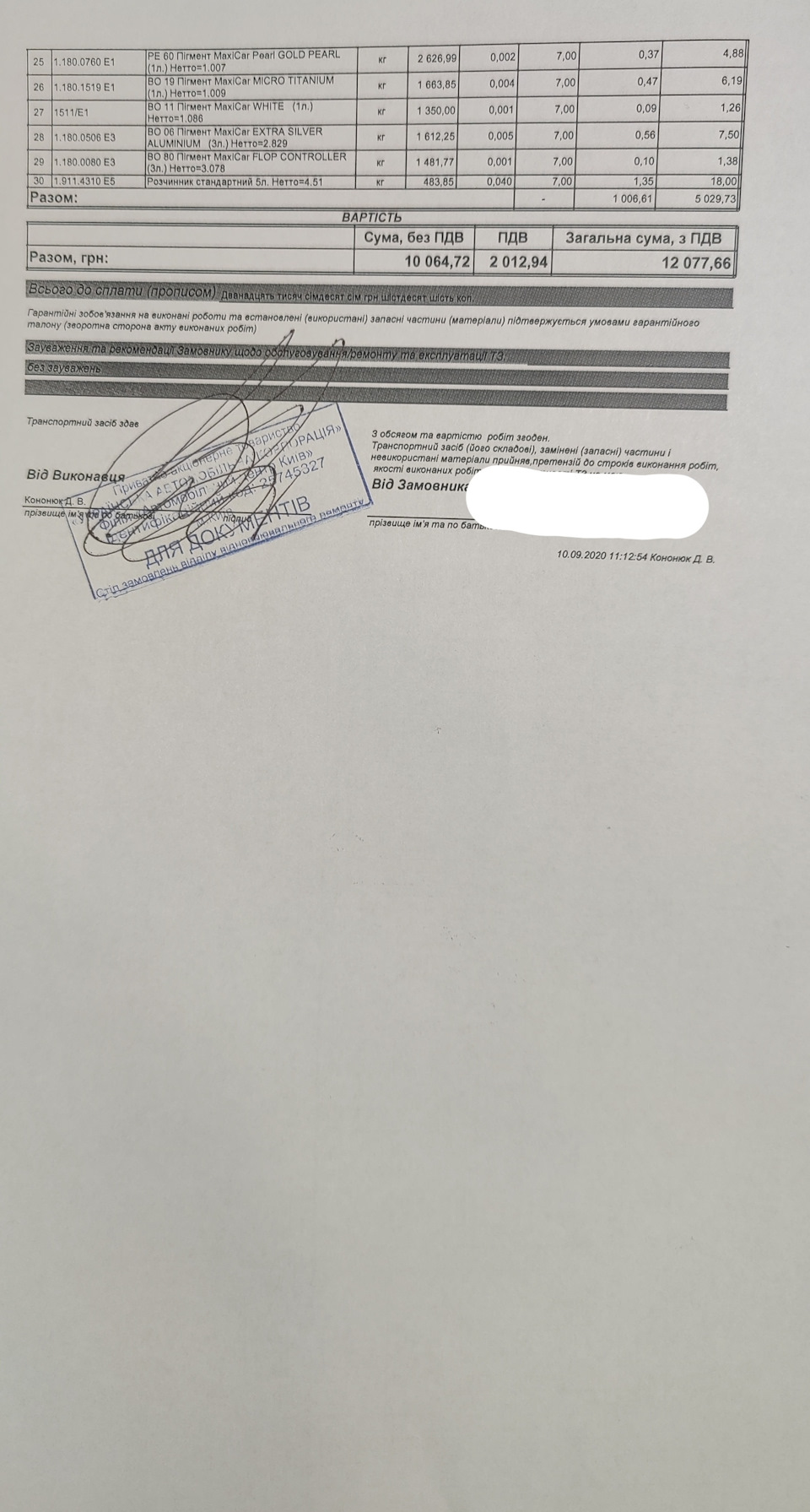 Ремонт після ДТП. Каско. 2