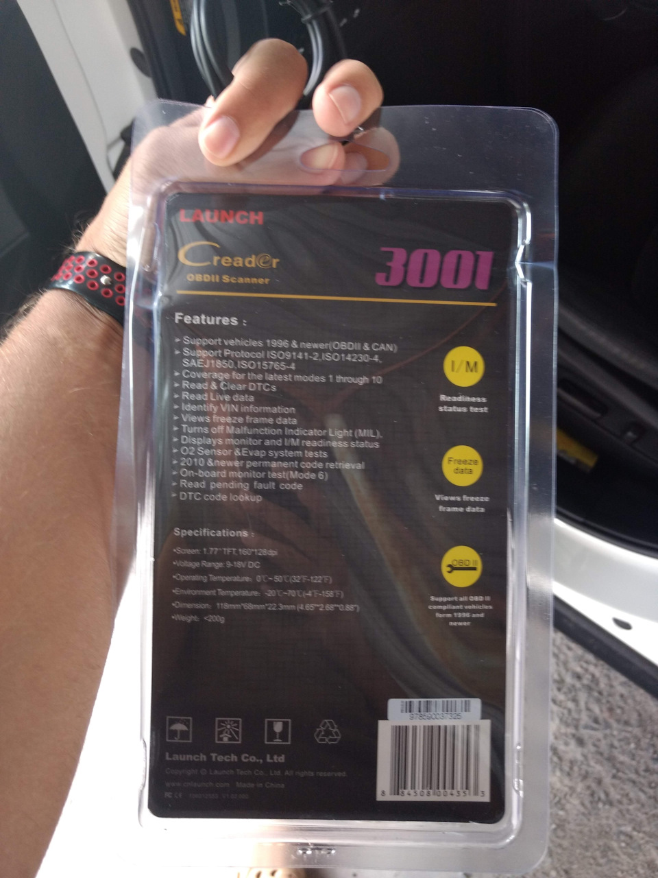 OBD II LAUNCH 3001 1
